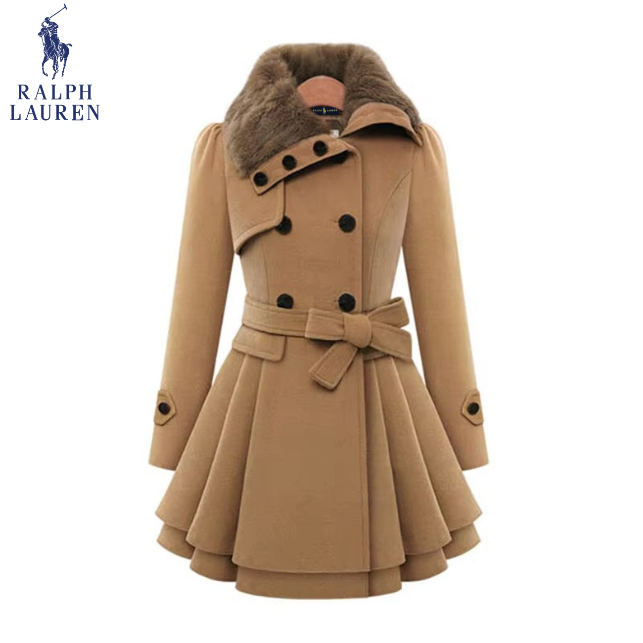 2026 Elegant Belted Winter Coat || Clearance Sale